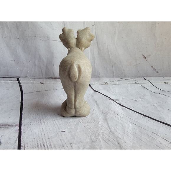 Misty Moose Figurine Quarry Critters Second Nature Design 4 1/4" Tall - Picture 6 of 8